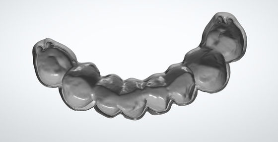 comprar Concha de huevo fresada CAD CAM Diseño dental para el implante de puente temporal PMMA Fabricación en línea