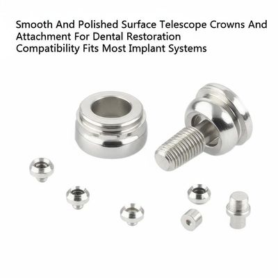 comprar Smooth And Polished Surface Telescope Crowns And Attachment For Dental Restoration Compatibility Fits Most Implant Systems Fabricación en línea